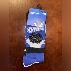 OREO NOVELTY CREW SOCKS NWT MEN’S SHOE SIZE 8-12